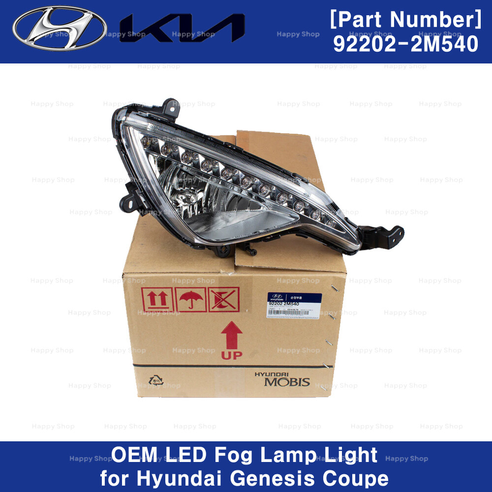 922022M540 OEM LED Fog Lamp Light RH Right 1p for Hyundai Genesis Coupe 13-17