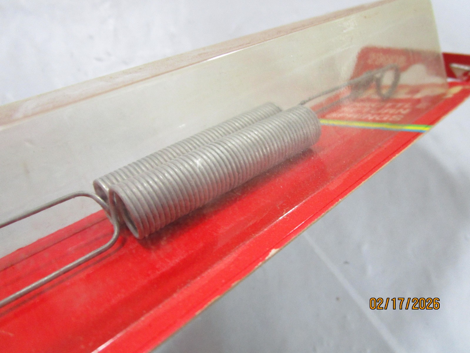 Throttle Return Spring Motormite 29008 (package rough)