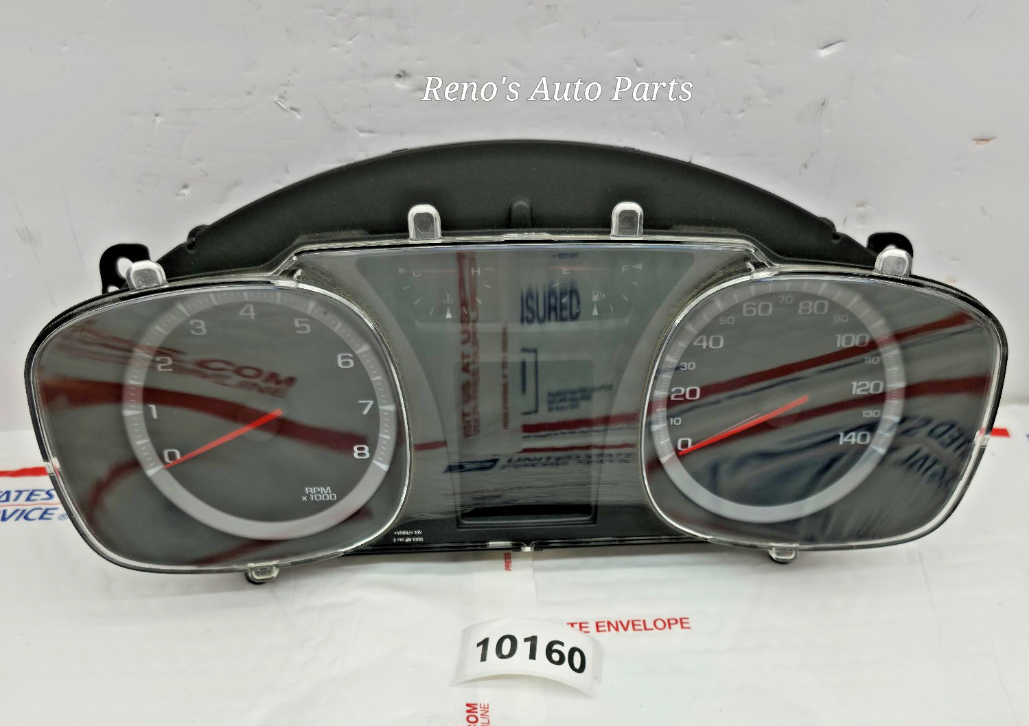 12 GMC TERRAIN INSTRUMENT CLUSTER SPEEDOMETER MPH TACH ODOMETER 20907584 106k mi