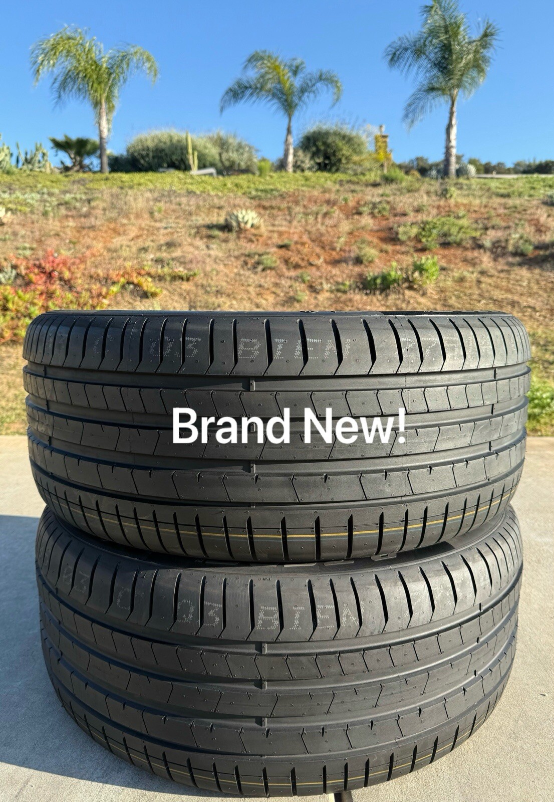 TWO BRAND NEW 275/40R21 Pirelli P Zero PZ4 Luxury RFT RSC Run Flat BMW Tires