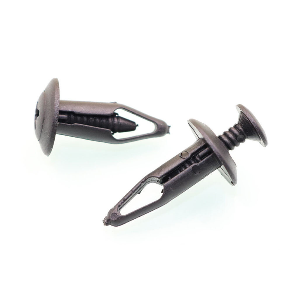 100Pcs Bumper Clips Retainer Auto Car Plastic Rivets Fastener Fender Push Pin US