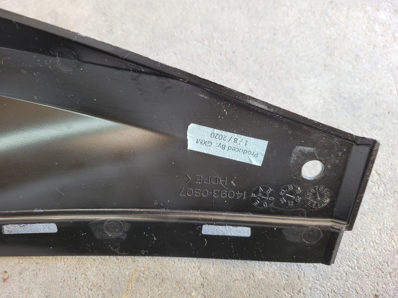 14093-0807 New Kawasaki Teryx 1000 take off fender