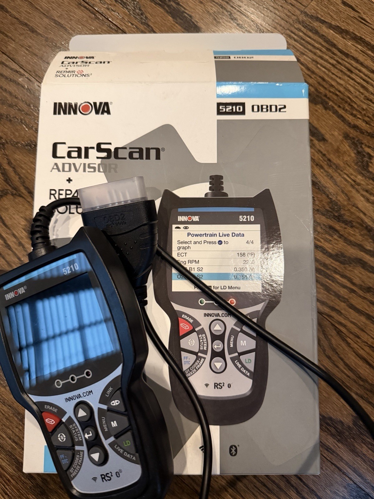 INNOVA 5210 OBD2 AUTO REPAIR DIAGNOSTIC CODE READER SCANNER TOOL W/ABS