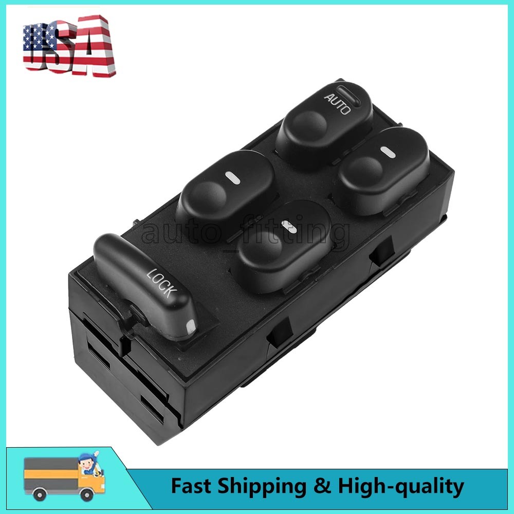 Master Power Window Switch Driver Side For Buick Century Regal 97-05 10433029