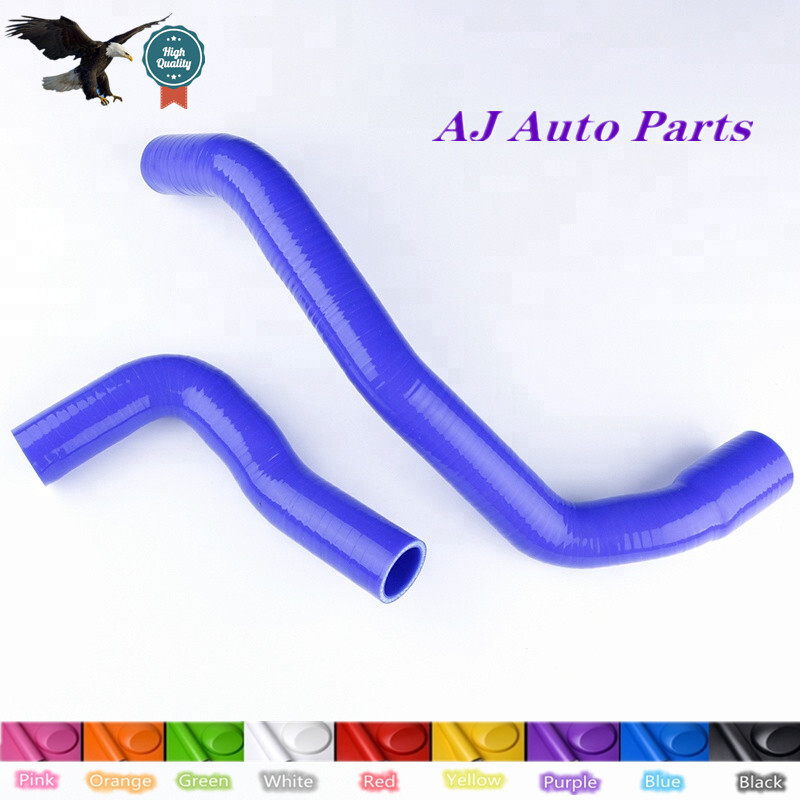 For 93-98 Nissan Skyline R34 R33 GTS GTS25T RB25DET Silicone Radiator Hose Blue