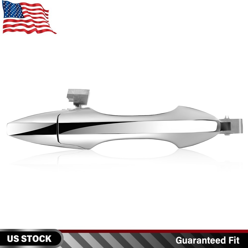 Right Passenger Side Exterior Outer Door Handle For 2007-2013 Acura MDX Chrome