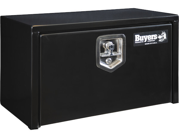 Buyers Products Black Steel 14″ X 12″ X 24″ Underbody ToolBox – #1703350
