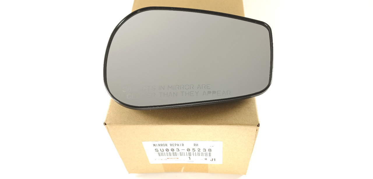 Fits 13-20 FR-S, BRZ, 86 Right Pass Mirror Glass w/Holder OE HeatedFits Both Hea