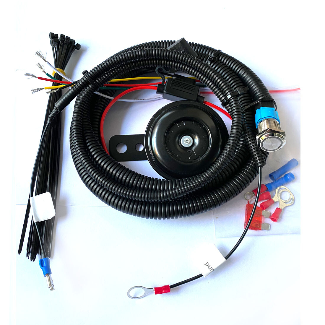 ATV UTV SXS 12 v volt Horn Kit for Polaris Ranger 900 1000 xp Rzr General 12v dc