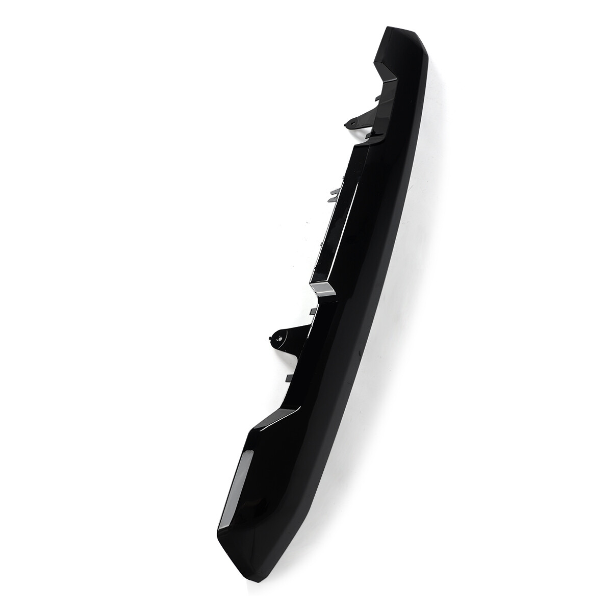 Gloss Black Front Upper Hood Molding Trim For GMC Sierra 2500 3500 HD 2020-2023