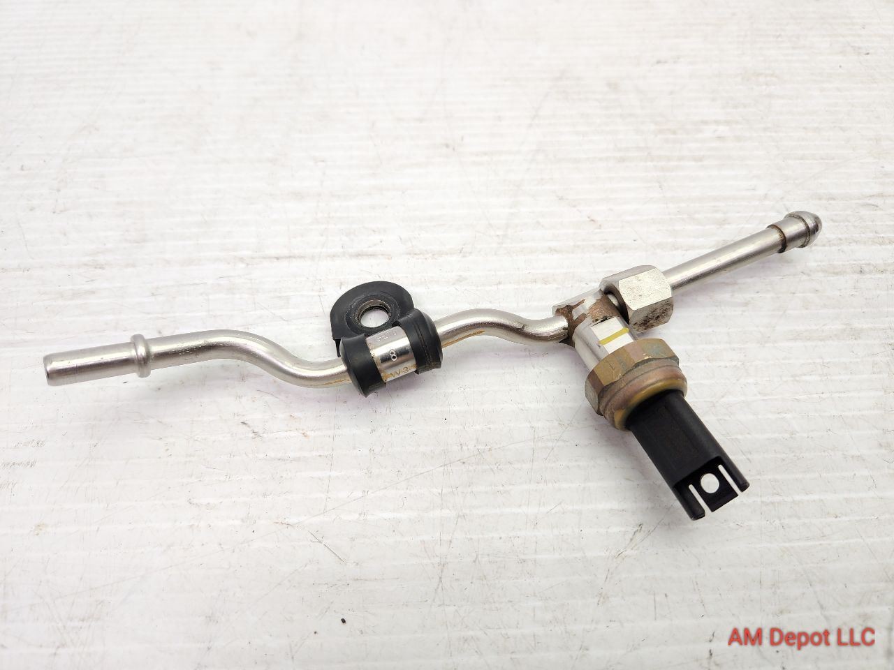 2010 BMW 535xi 535i N54 E60 E61 HPFP Fuel Supply Line w Sensor 13537622751