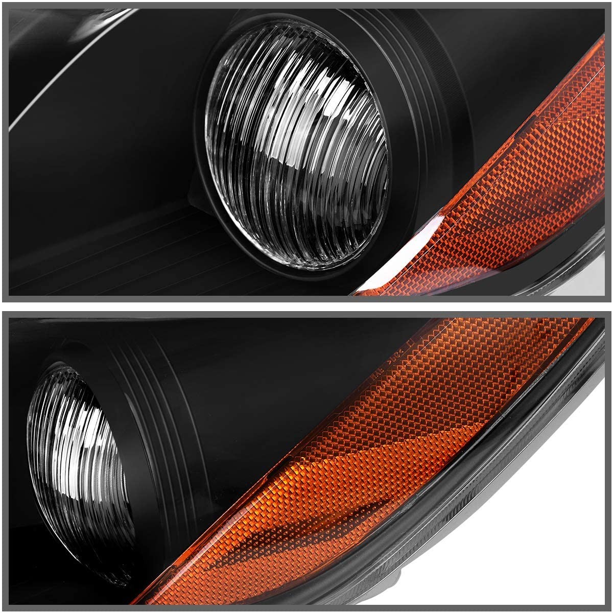 Pair For Toyota Camry 2007-2009 Headlight Left+Right Replacement Halogen Clear