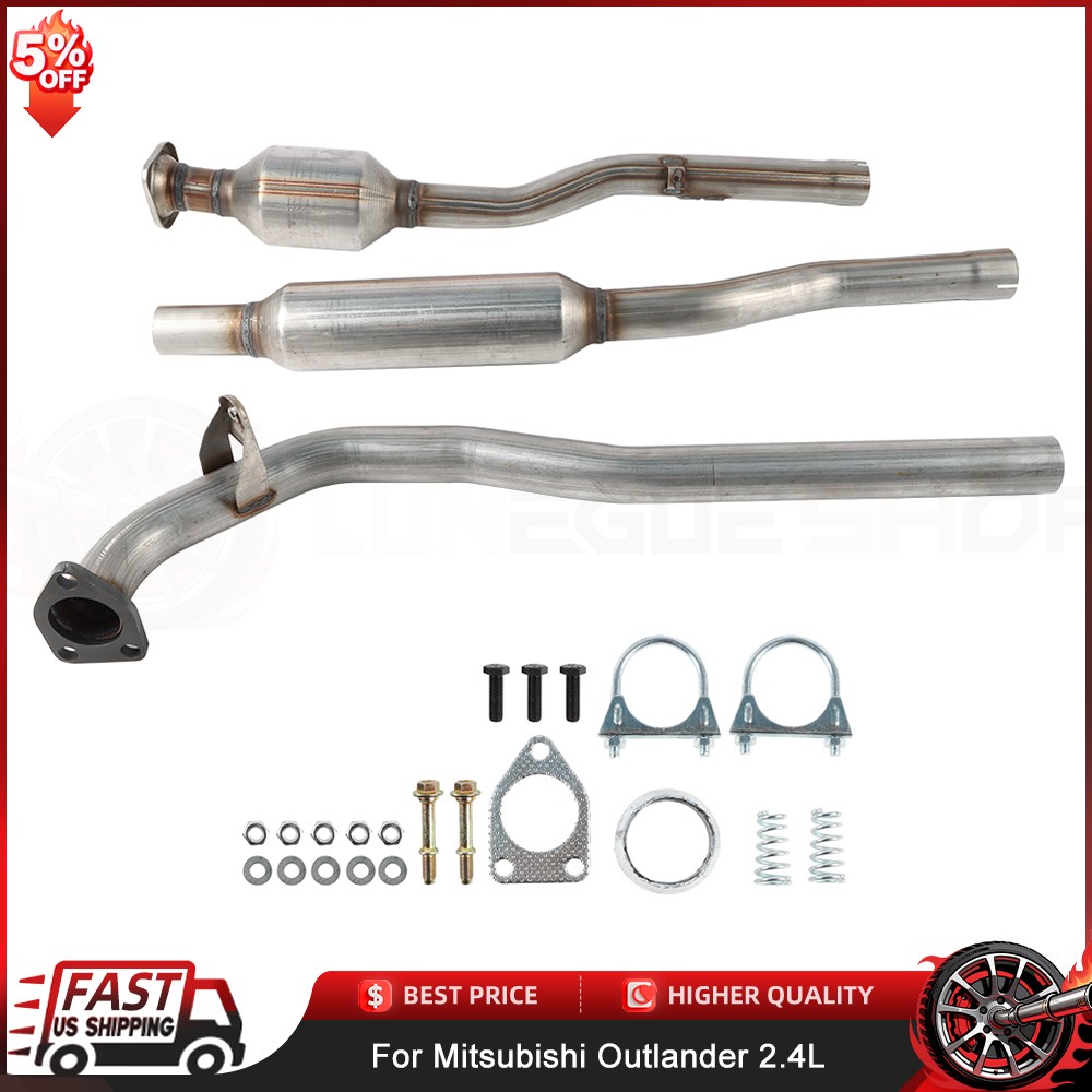 Resonator & Catalytic Converter For Mitsubishi Outlander 2.4L 2014 2015-2018