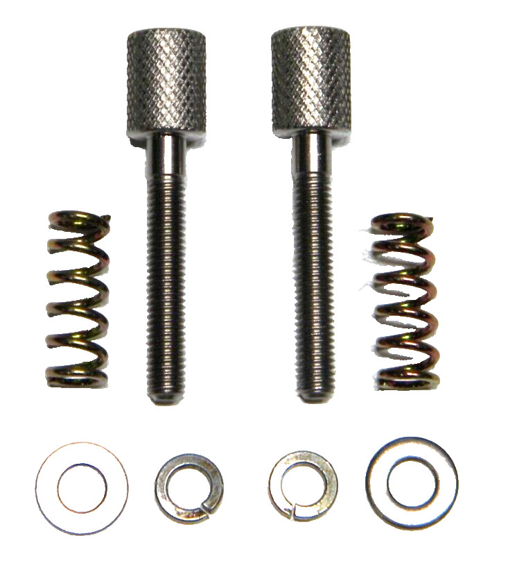 Holley QFT AED CCS Dominator Large Head Stainless Thumb Idle Screw & Spring