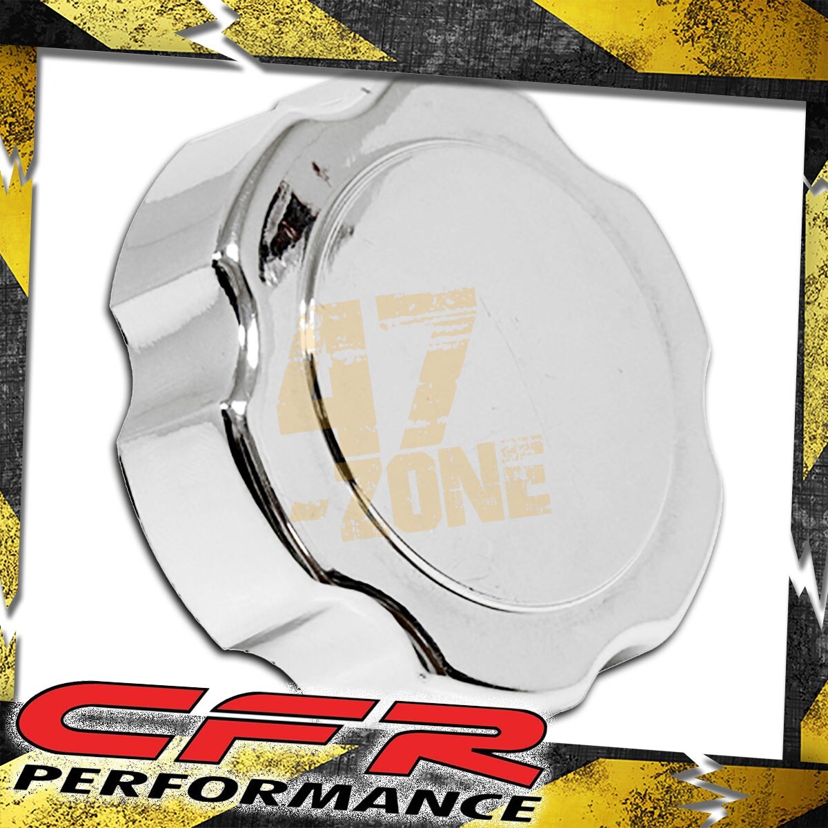 For 1987-Up Chevy Gm Chrome Plastic Screw-In Oil Cap
