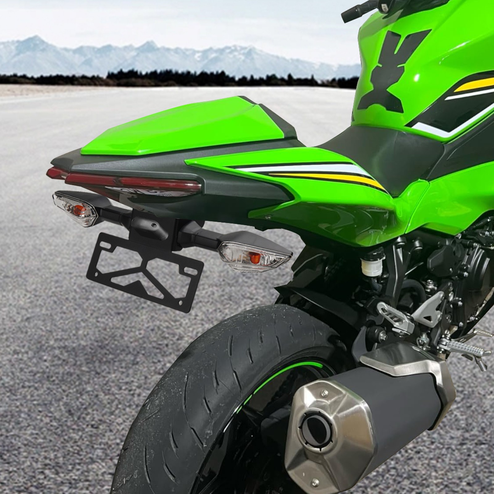 Tail Tidy Fender Eliminator Kit Bracket For Kawasaki Ninja 500 Z500 2024-2025