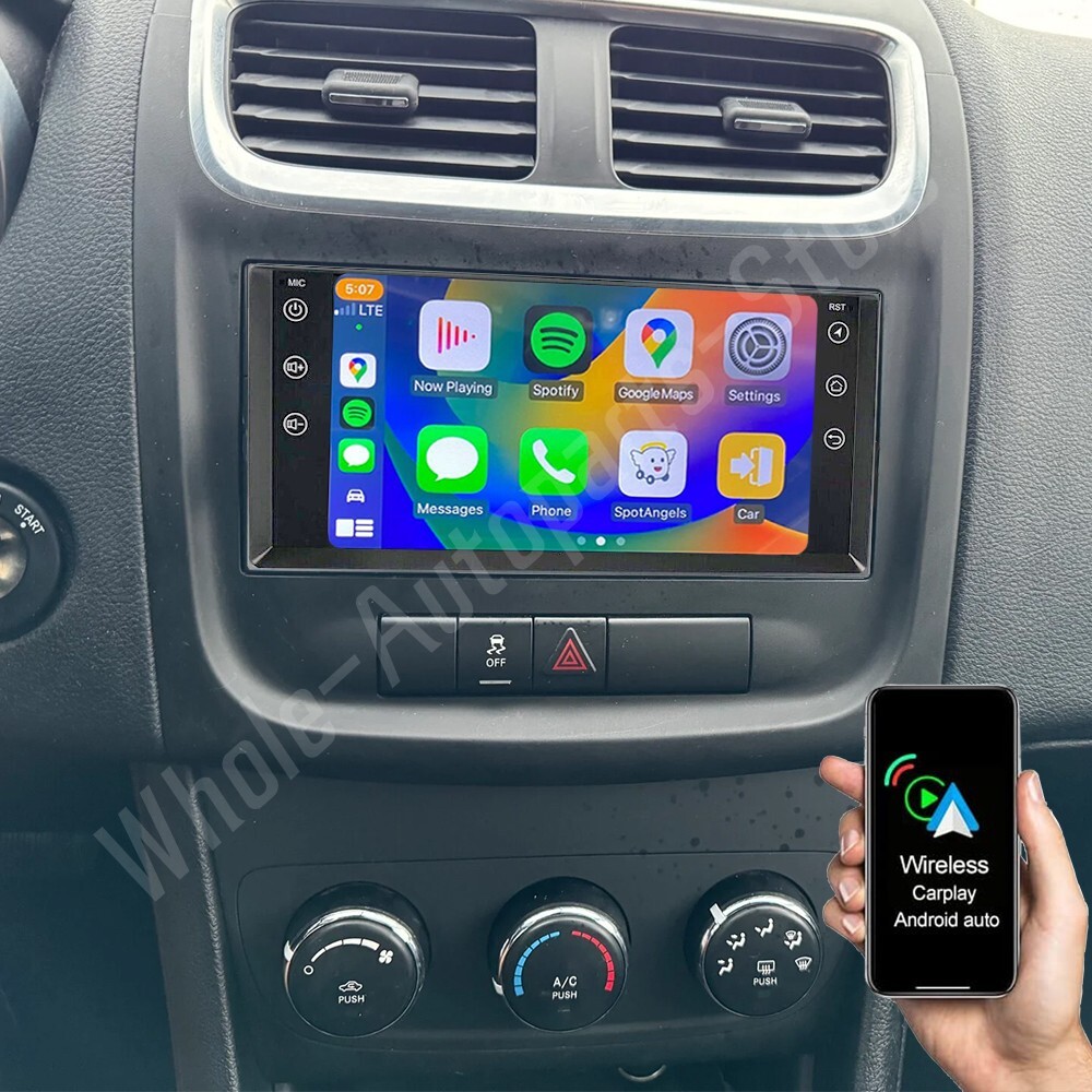 For 2011-2014 Dodge Avenger 7″ Android 13 Carplay Car Stereo Radio GPS Navi