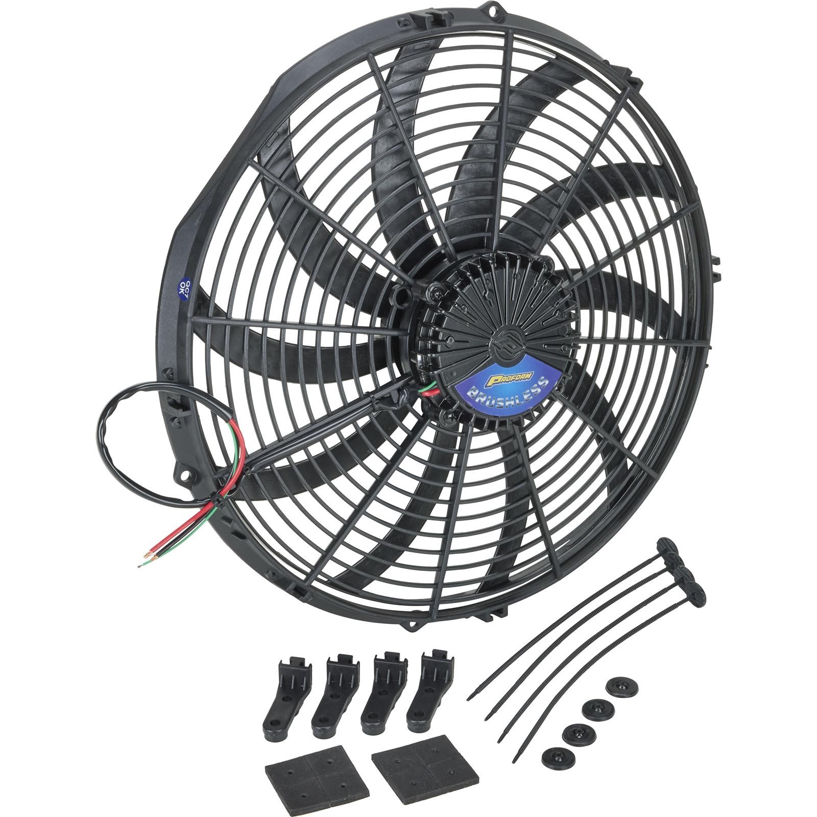Proform 67037 Brushless 16 In Electric Fan, 3300 CFM