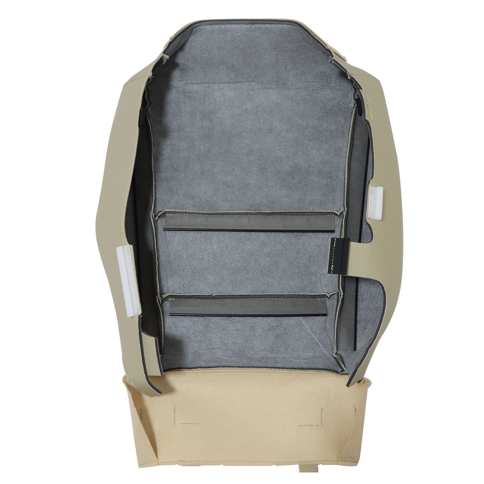 Front Bottom / Top / Rear Bottom Leather Seat Cover For 2009-2014 Acura TSX Tan