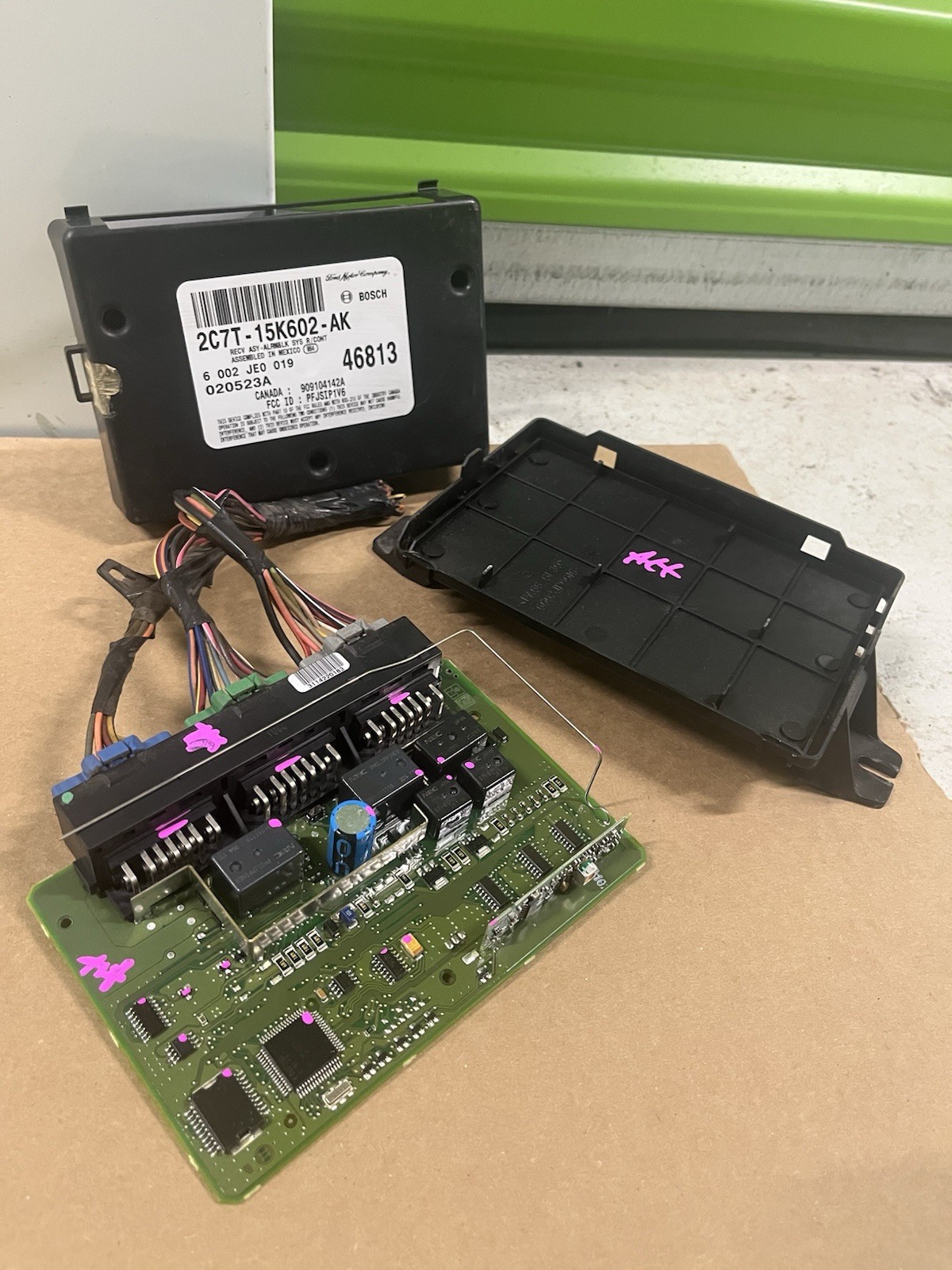 2C7T-15K602-AK Ford 2002 2003 2004 F250 F350 Anti Theft Keyless Module VSM S53