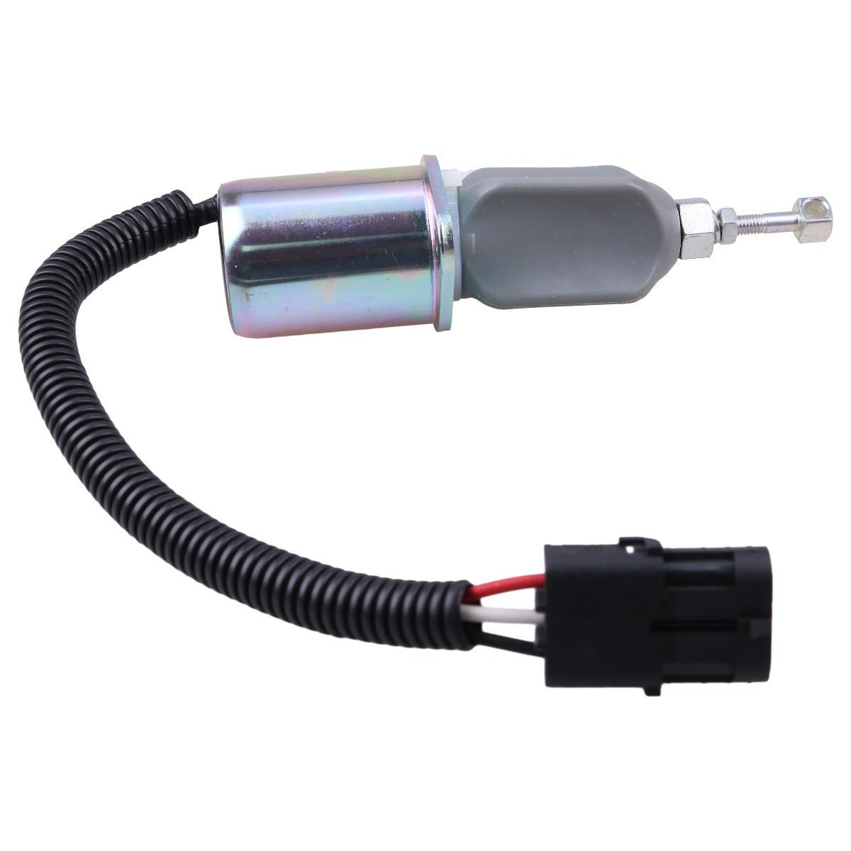 12V Stop Solenoid 1751ES-12A6UC3B1S5 for Gehl SL4625 4625DX Kubota V2203 Engine