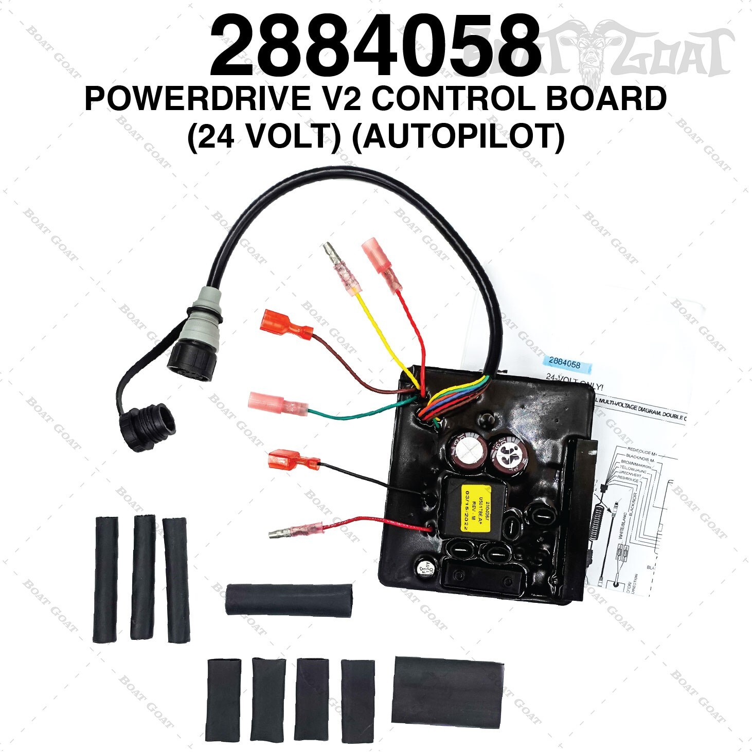 Minn Kota Control Board – 24 Volt PowerDrive / Riptide -V2- AutoPilot – 2884058