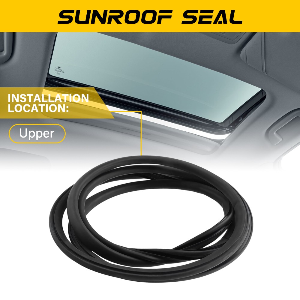 Sunroof Glass Seal Gasket Fit Ford F-150 01-14 F-250 F-350 03-16 5L1Z-7851884-AA