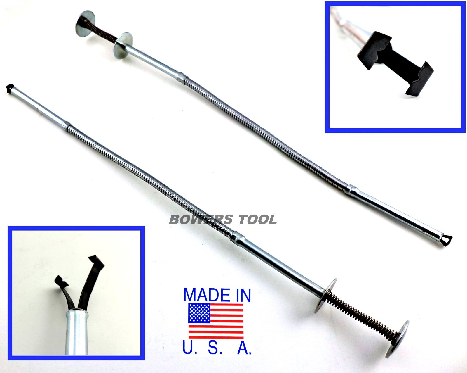 Wilde Tools 15” Flexible Pick Up Tool Mechanical Hand Finger Pickup Clamp
