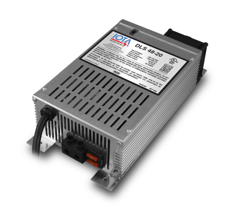 Iota DLS/M-12V-45A/120V 12V 45A Battery Charger Power Converter RV Solar