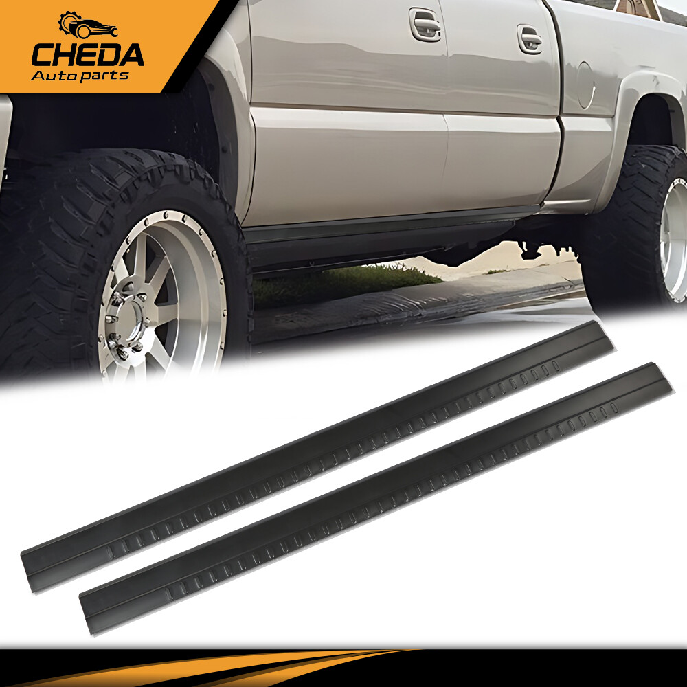 Pair Rocker Panel Covers Rust Guard Fit For 99-06 Chevy Silverado and More 99724