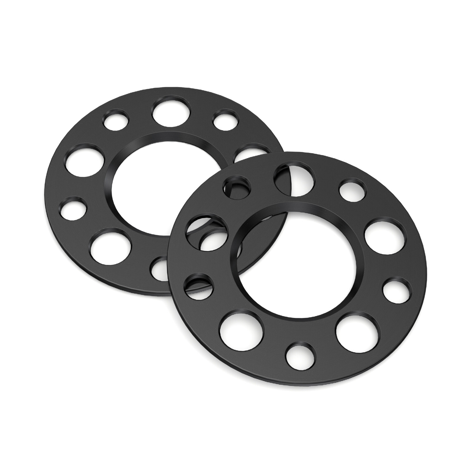 3mm | 5×114.3 | Hubcentric Flat Wheel Spacers | for Honda & Acura (64.1mm) Black