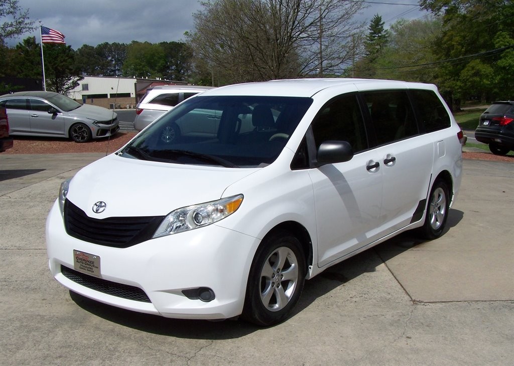 2013 Toyota Sienna 1-OWNER 106K PREMIUM DUAL DOOR & A/C 3RD REAR SEAT WAGON
