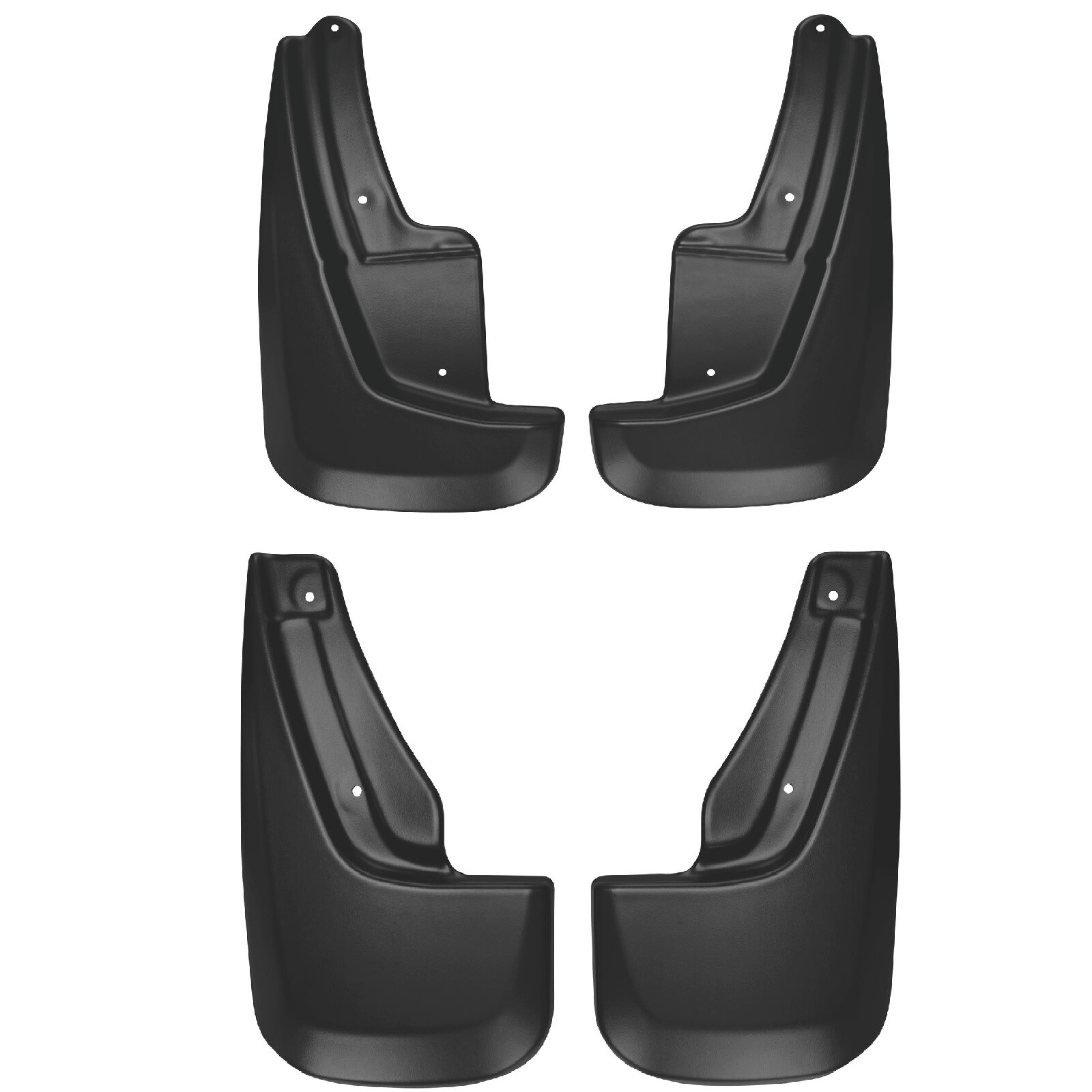 Husky Liners Black Front / Rear All Weather Thermoplastic Mud Guards for Durango
