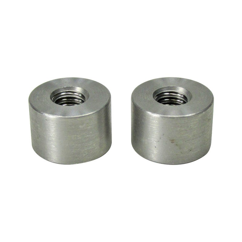 BILLET PROOF 1/2″ Long Straight Bung, 3/4″ OD, Steel with 5/16”-18 Thread Thru