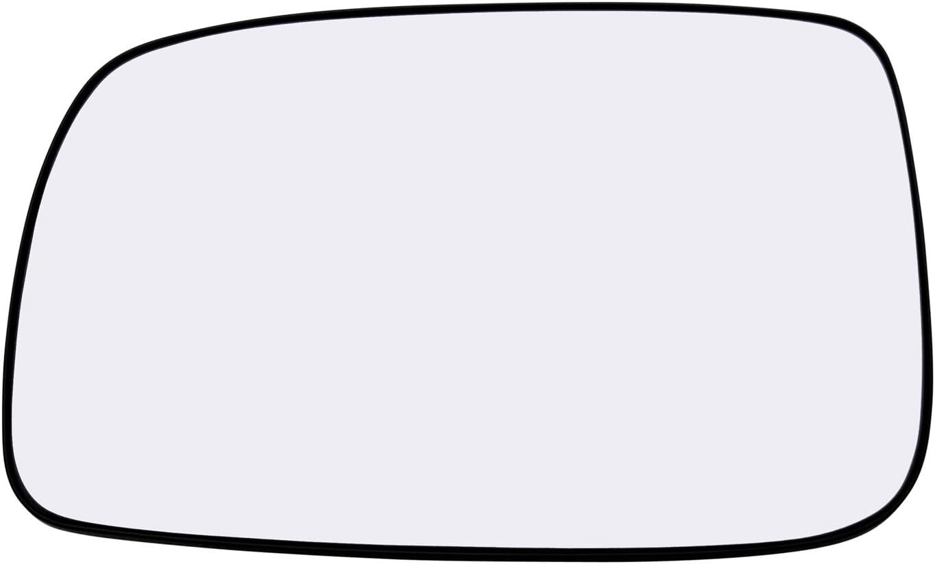 Driver Side Mirror Glass Replacement For 2007-2011 Toyota Camry w/o Heat