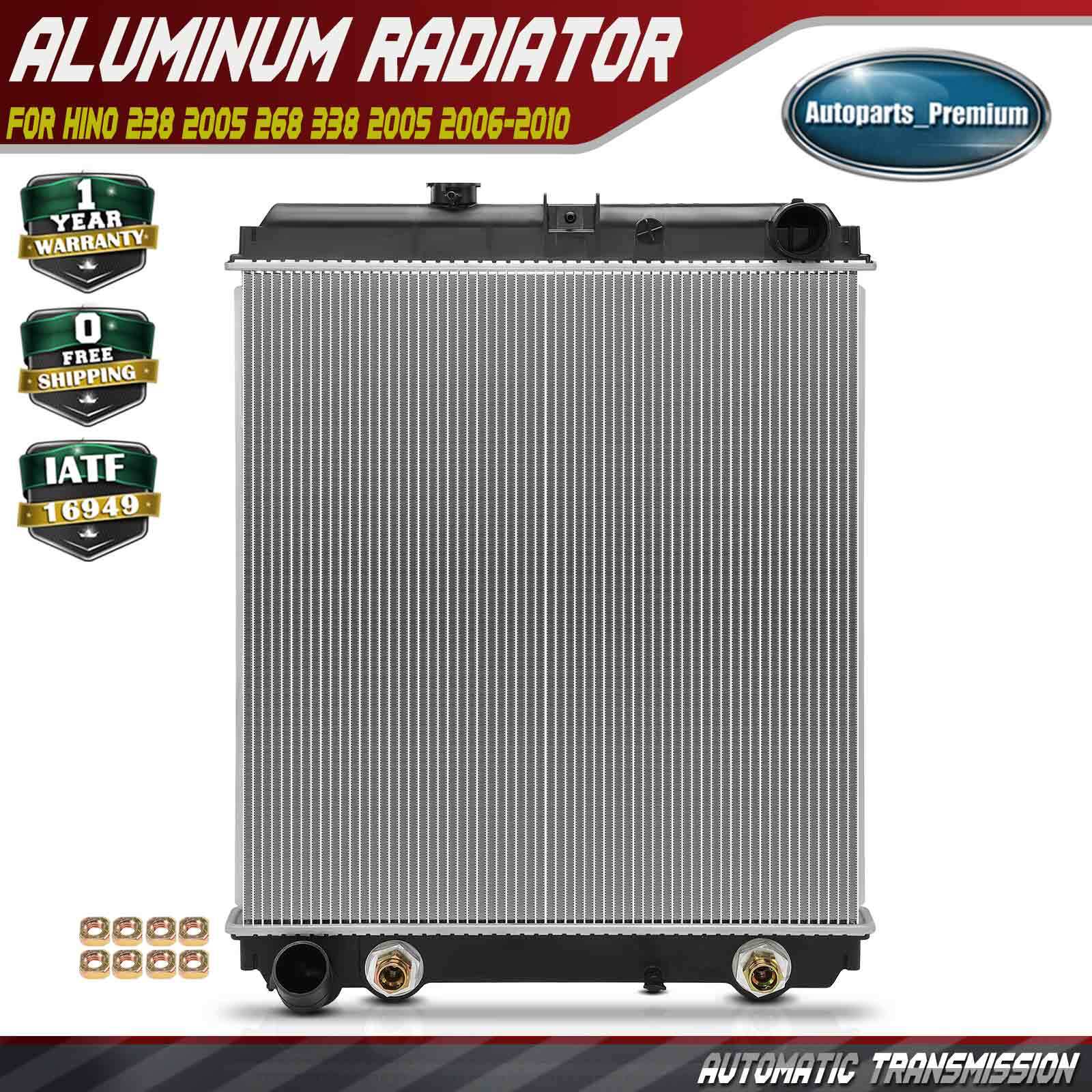 Radiator for Hino 238 2005 268 338 2005 2006 2007 2008 2009 2010 Automatic Trans