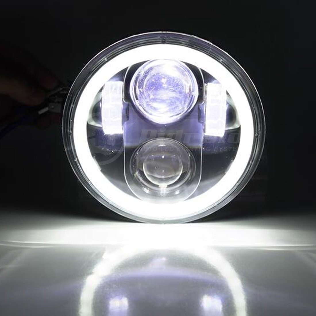5.75″inch LED Headlight+Housing Bucket For Honda Shadow VT 600 750 1100 VTX 1300