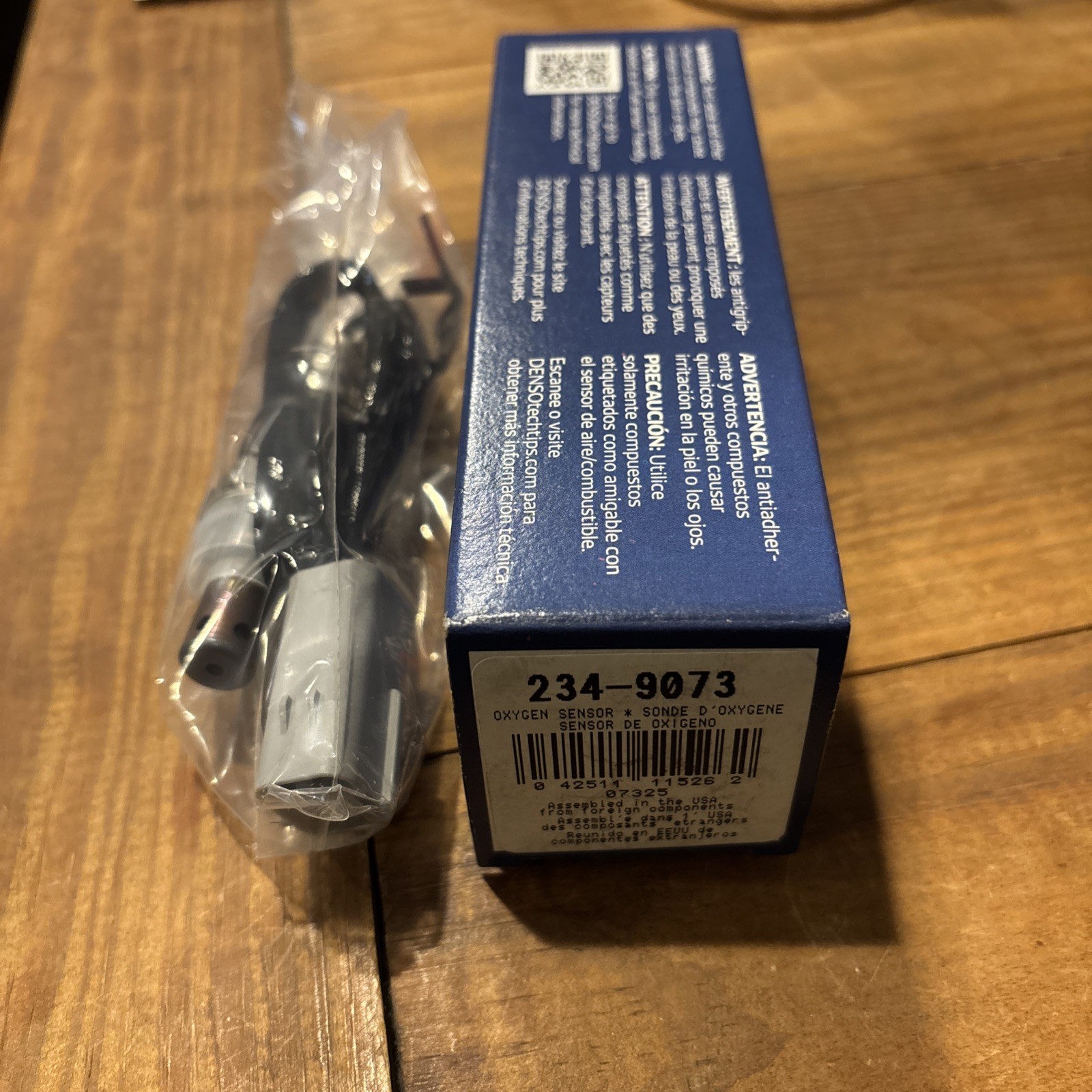 DENSO 234-9073 Air-Fuel Ratio Sensor 4 Wire Direct Fit Heated Wire Length: 14.69