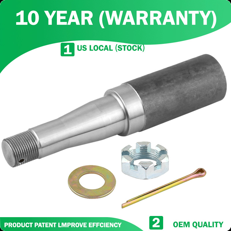 Trailer Axle Spindle for 1-1/16 -1 3/8 Inch ID For 3500 Lbs Axle Trailer Spindle