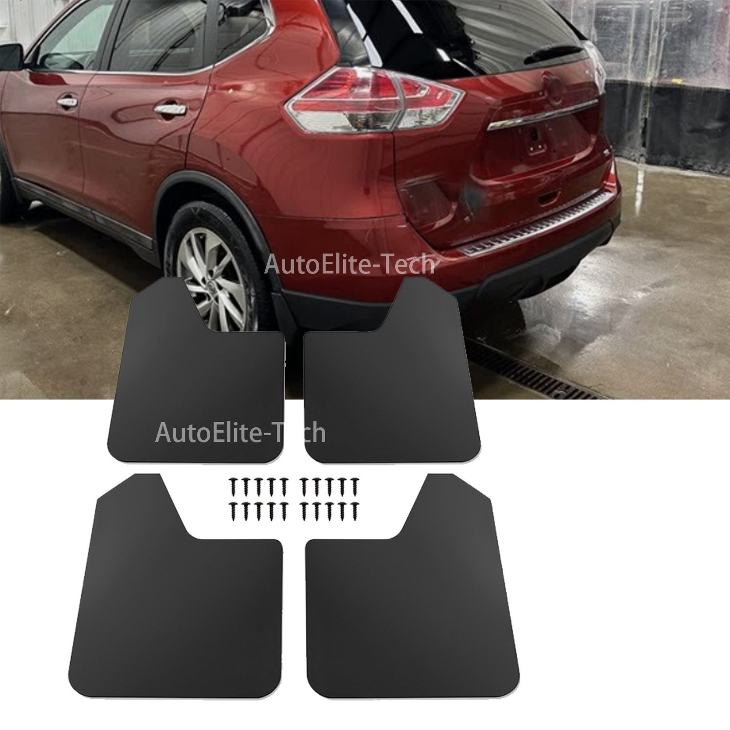 4Pcs Wide Rally Mud Flaps Splash Guards Mudguards For Nissan Rogue