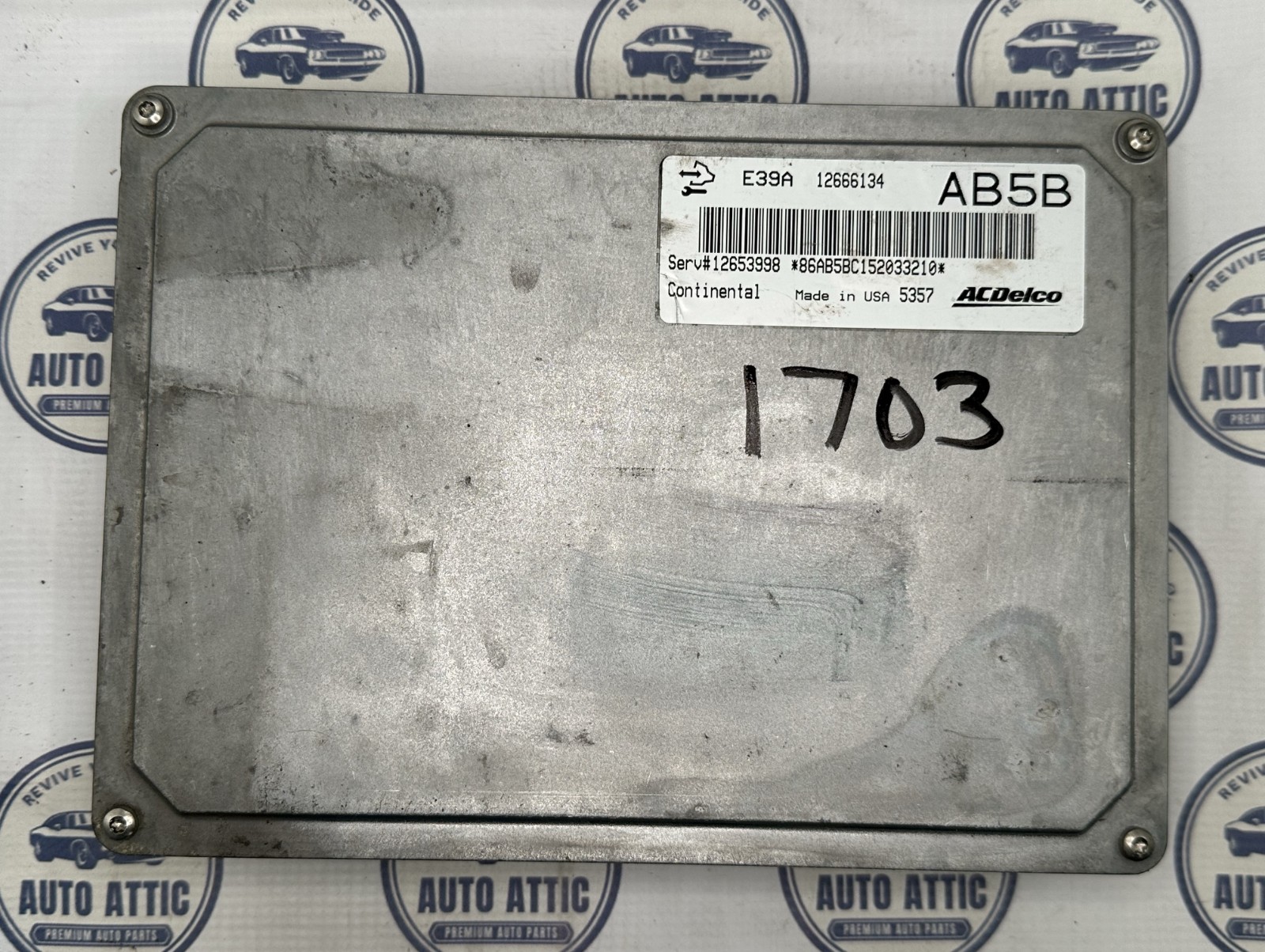 2013-2019 Chevrolet Malibu ECM ECU Engine Control Module 12666134 OEM Tested