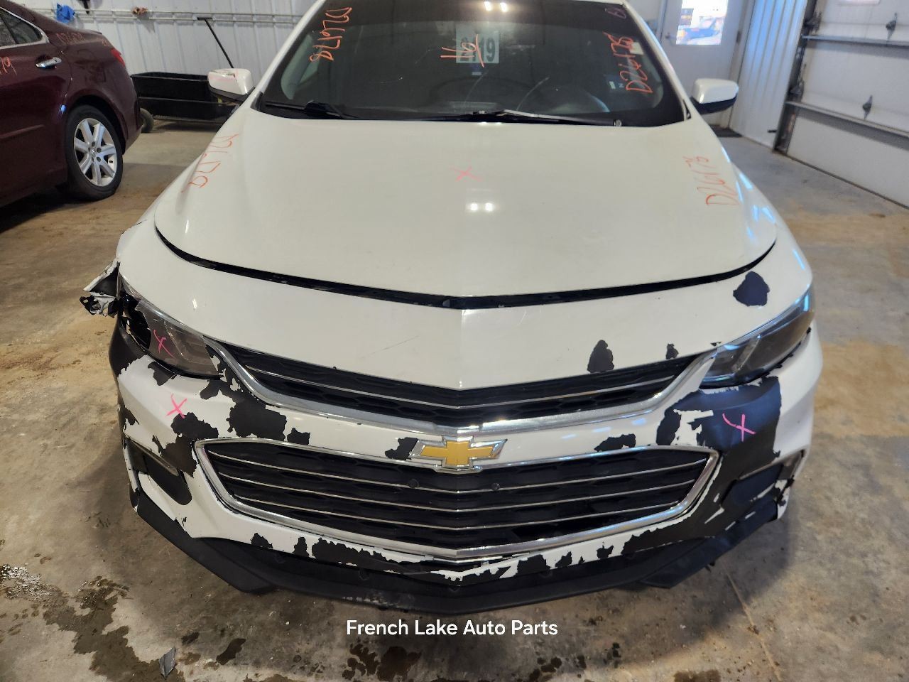 Driver Left Rear Side Door GAZ-Summit White Fits 16-25 MALIBU 1348755