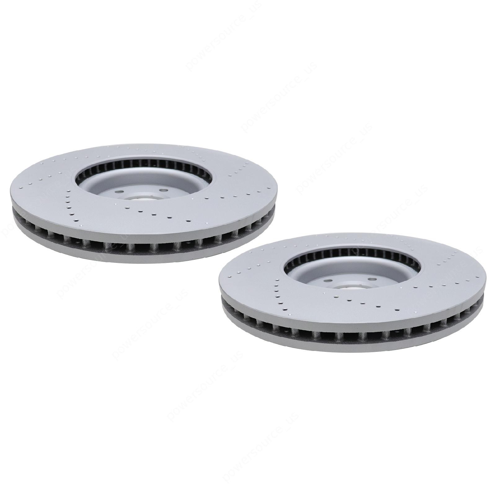 2Pcs Front Brake Discs Rotors 4634210500 Fit For Mercedes Benz G63 463 2019-23