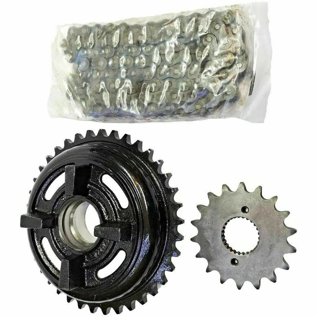 Genuine Chain & Sprocket Kit #597462 For Royal Enfield Classic 350 & 500