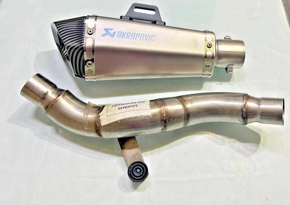 Fit For Royal Enfield New Himalayan 450 “Powerage Silencer with Header Pipe”