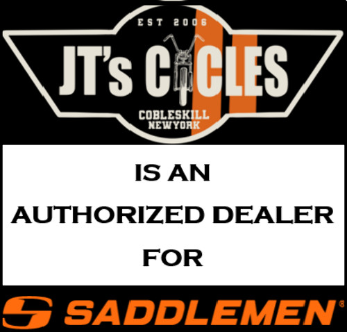 Saddlemen Black Step-Up Lattice Stitch Seat fits 2004-2022 Harley Sportster XL