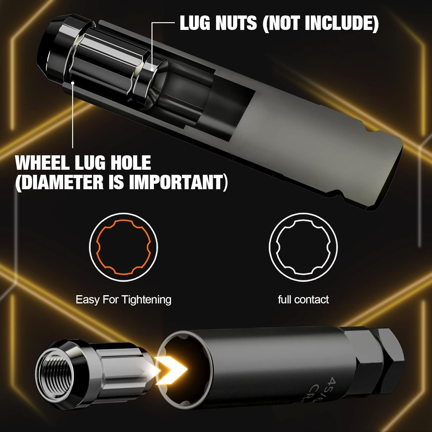 Complete Lug Nut Key Set for Aftermarket Wheels and Custom Installations