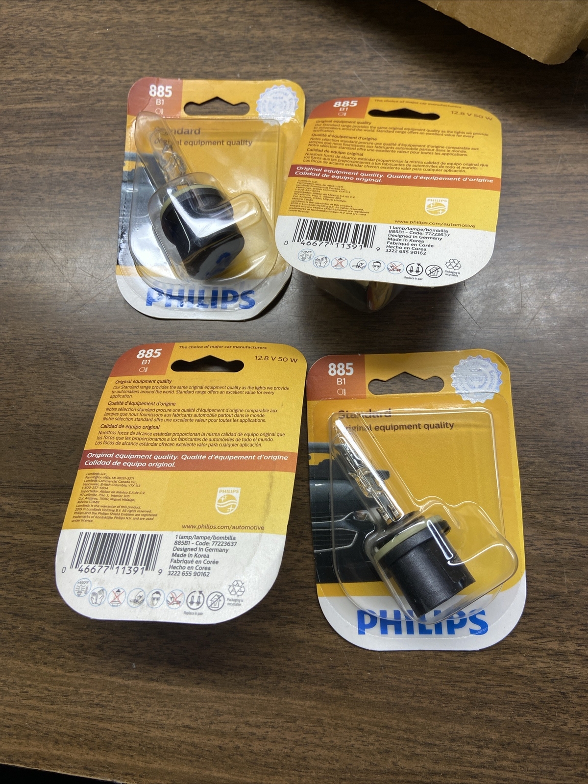 2 pc Philips 885B1 Fog Light Bulbs for 78733 Electrical Lighting Body kc
