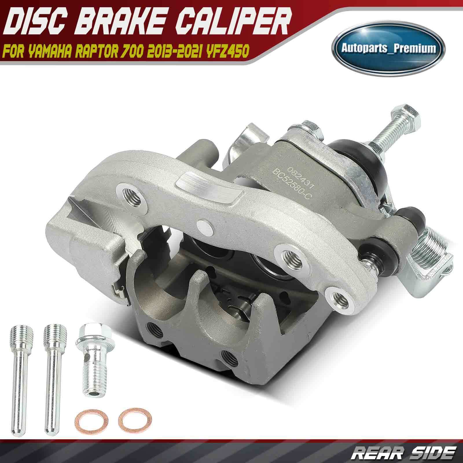 Rear Side Brake Caliper for Yamaha Raptor 700 13-21 YFZ450 06-13 YFZ450X 10-11