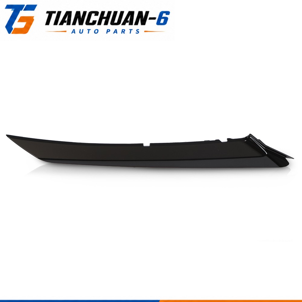 Fits For 2018-2024 Toyota Camry Right Front Headlight Trim Molding Gloss Black
